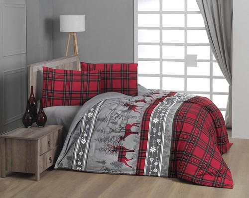 Biancheria letto flanella - letto,