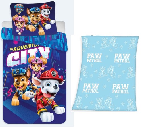 Paw patrol movie set - patrol, lenzuola